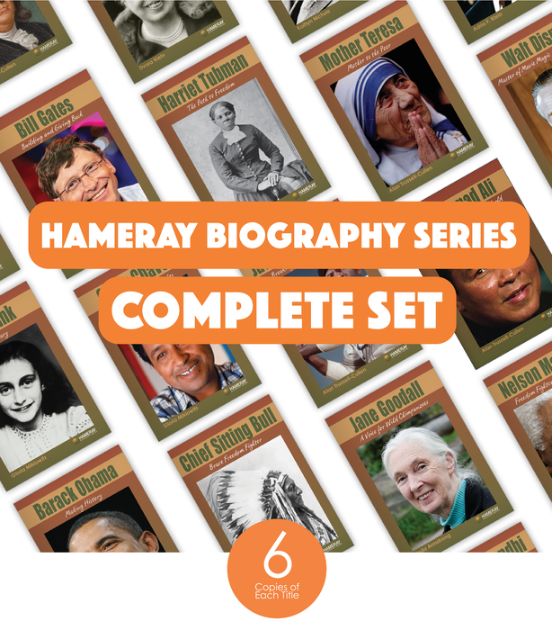 Hameray Biography Series Complete Set (6-Packs)