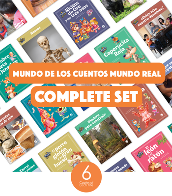 Mundo de los Cuentos Mundo Real Complete Set (6-Packs) from Mundo de los Cuentos Mundo Real