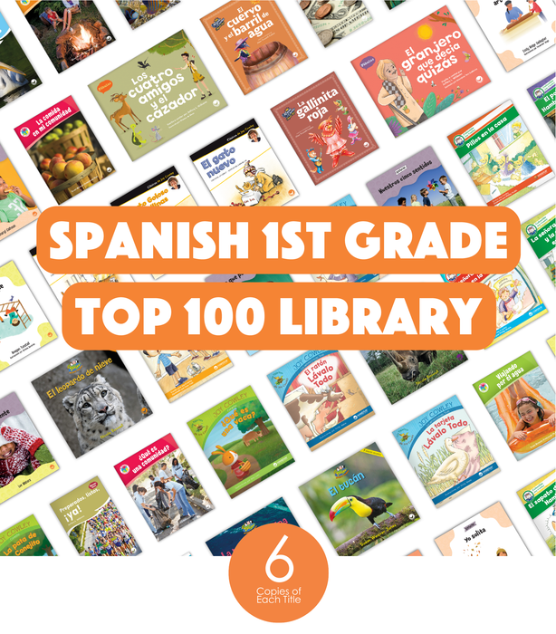 Spanish 1st Grade Top 100 Library (6-Packs)