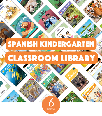 Spanish Kindergarten Classroom Library (6-Packs) from Various Series