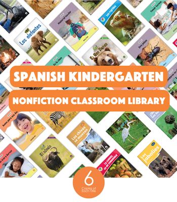 Spanish Kindergarten Nonfiction Classroom Library (6-Packs) from Various Series