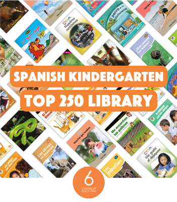Spanish Kindergarten Top 250 Library (6-Packs) from Various Series