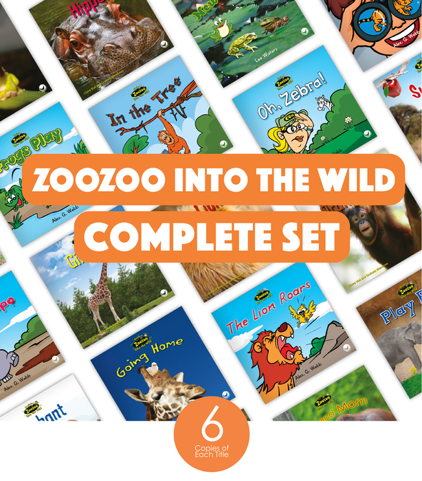 Zoozoo Into the Wild Complete Set (6-Packs)