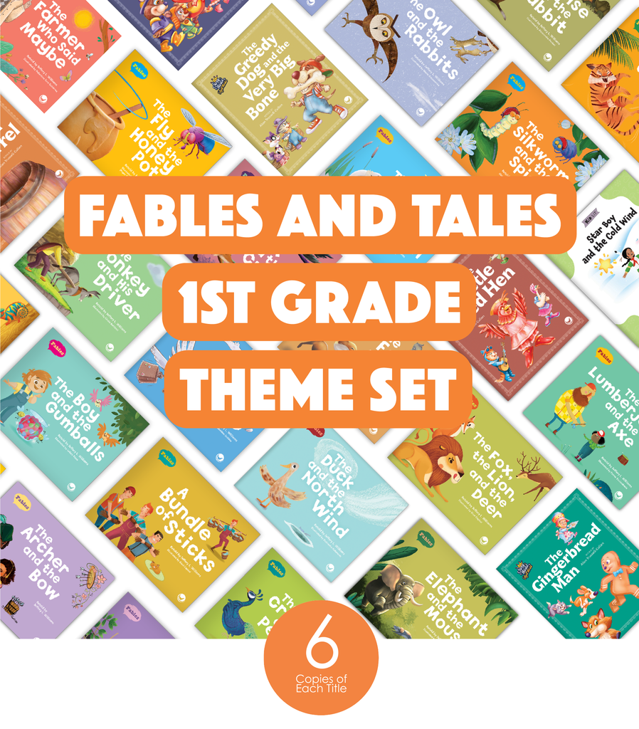 Fables & Tales 1st Grade Theme Set (6-Packs) - Hameray Publishing