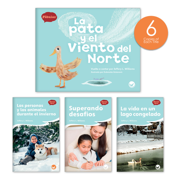 La pata y el Viento del Norte Theme Set (6-Packs) from Fábulas y el Mundo Real