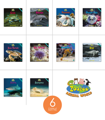 Zoozoo Animal World Ocean Sampler Set (6-Packs) from Zoozoo Animal World