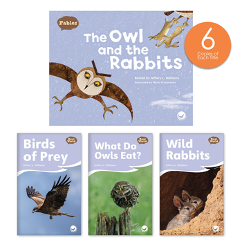 The Owl and the Rabbits Theme Set (6-Packs) from Fables & the Real World