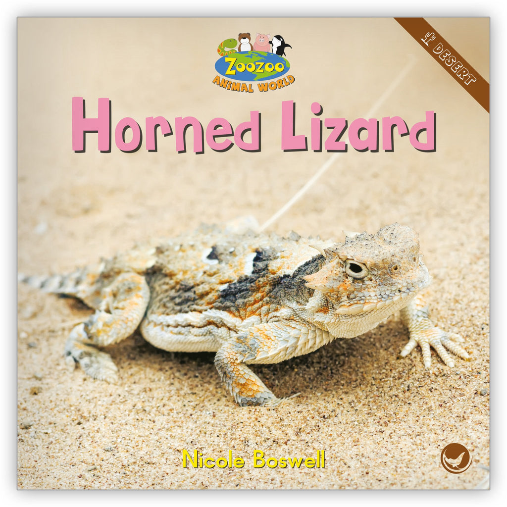 Horned Lizard - Zoozoo Animal World - Hameray Publishing