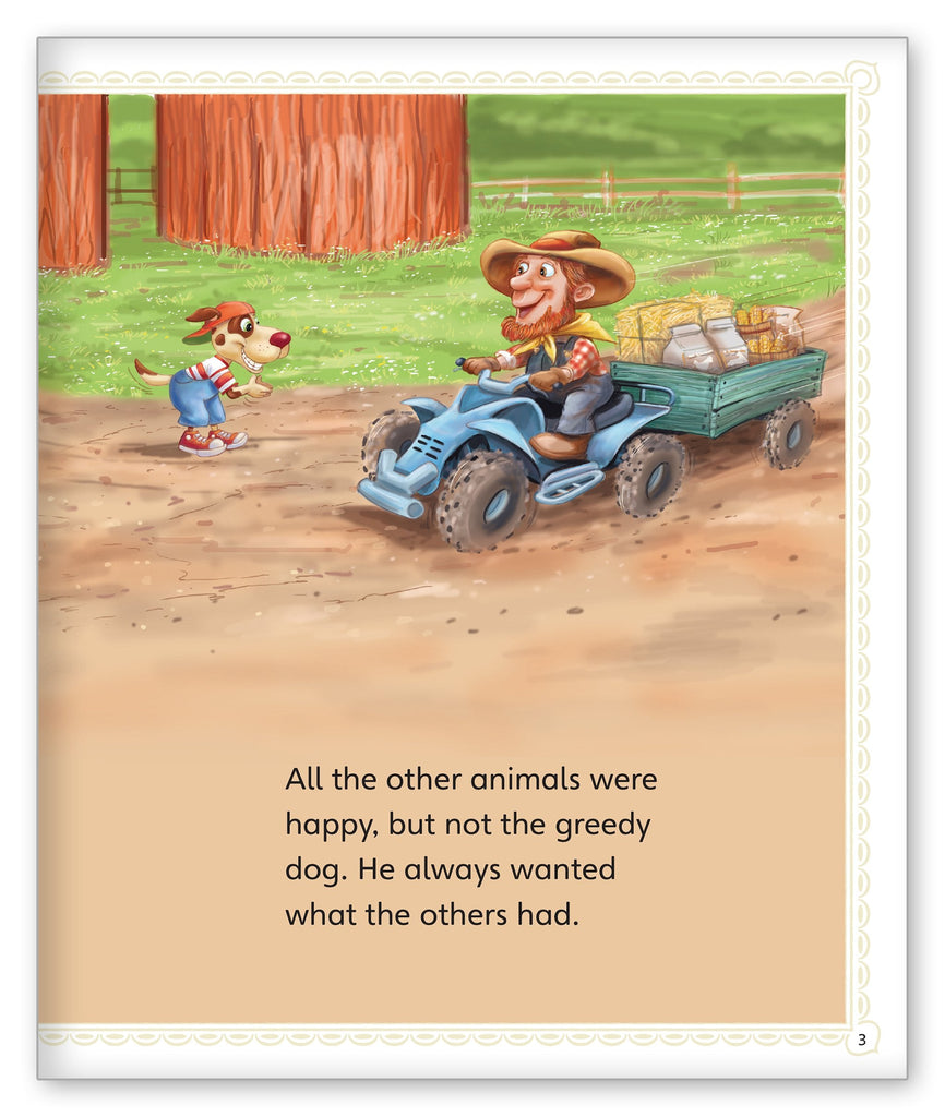 The Greedy Dog and the Very Big Bone Story World Real World