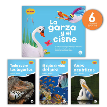 La garza y el cisne Theme Set (6-Packs) from Fábulas y el Mundo Real