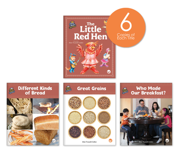The Little Red Hen Theme Set (6-Packs) from Story World Real World