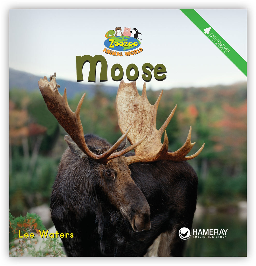 Moose - Zoozoo Animal World - Hameray Publishing