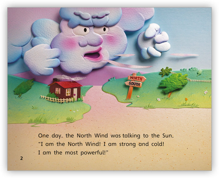 The North Wind and the Sun Big Book Leveled Book