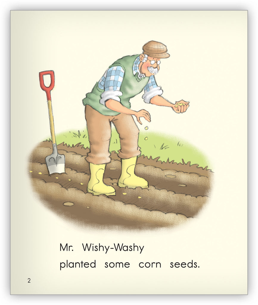 Wishy-Washy Corn Big Book - Joy Cowley Early Birds