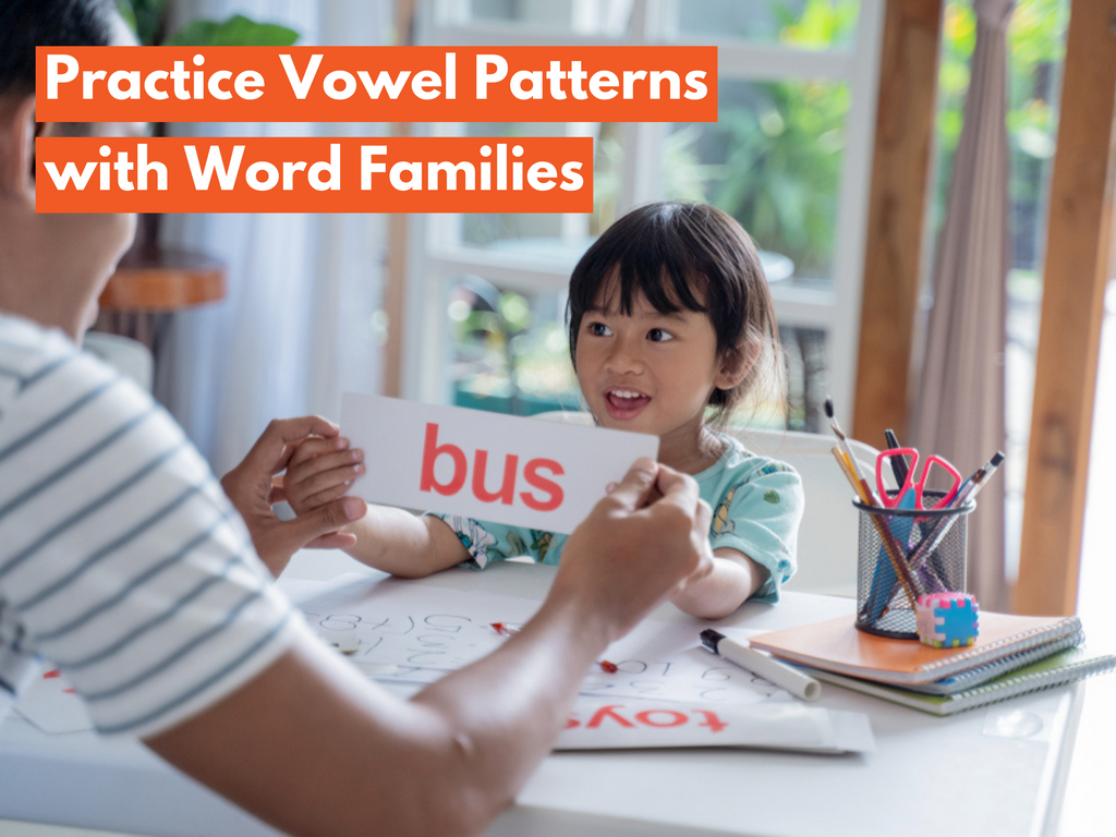 Practice Vowel Patterns with Word Families – Hameray Publishing