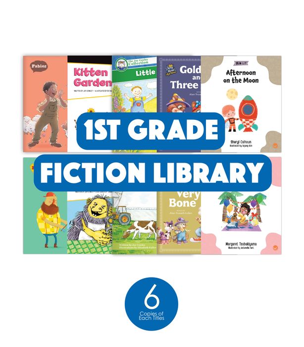 First Grade Edition 1st Grade Fiction Library (6-Packs) - Hameray Publishing