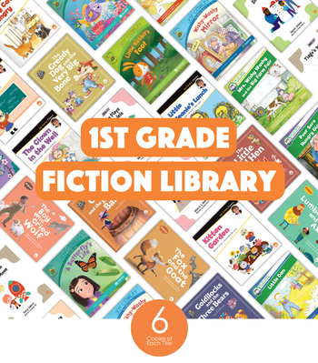 1st Grade Fiction Library (6-Packs) from Various Series