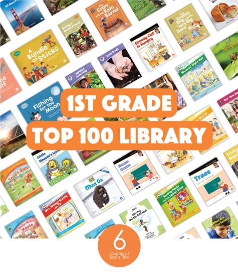 1st Grade Top 100 Library (6-Packs)
