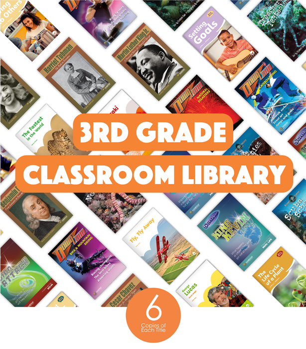 3rd Grade Classroom Library (6-Packs)