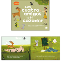 Los cuatro amigos y el cazador Theme Set