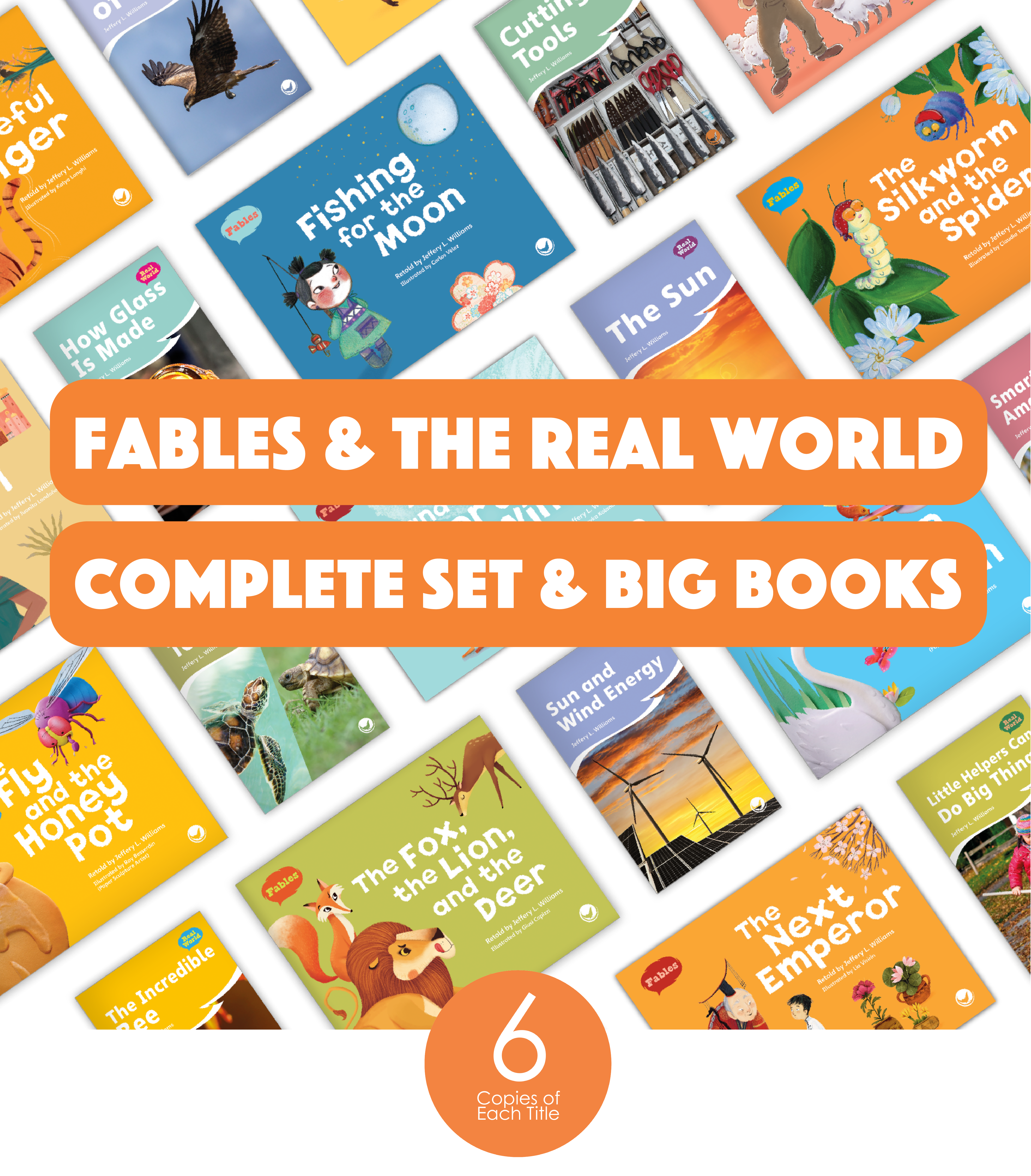 Fables & the Real World Complete Set (6-Packs) and Big Books