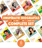 ¡Inspírate! Biografías Complete Set (6-Packs)