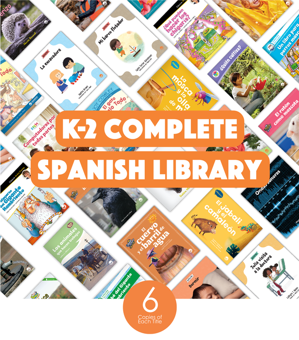 K-2 Complete Spanish Library (6-Packs)