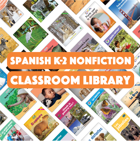 Spanish K-2 Nonfiction Classroom Library