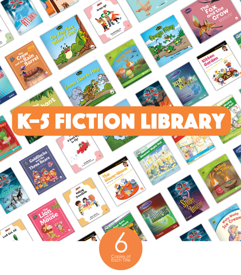 K-5 Fiction Library (6-Packs)