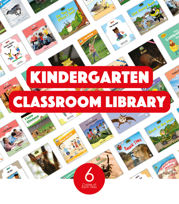 Kindergarten Classroom Library (6-Packs)