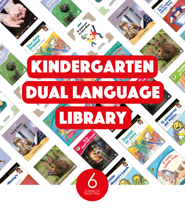 Kindergarten Dual Language Library (6-Packs)