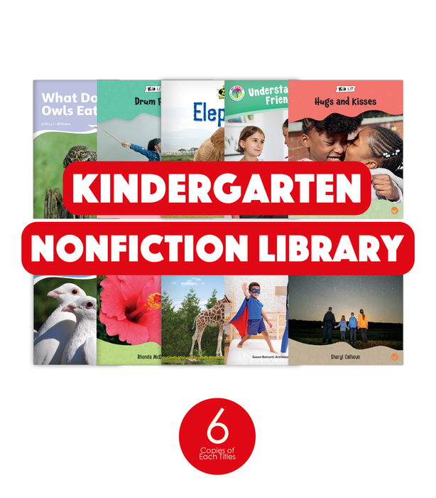 Kindergarten Nonfiction Library (6-Packs)