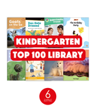 Kindergarten Top 100 Library (6-Packs)