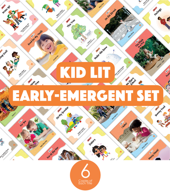 Kid Lit Early-Emergent Set (6-Packs) from Kid Lit