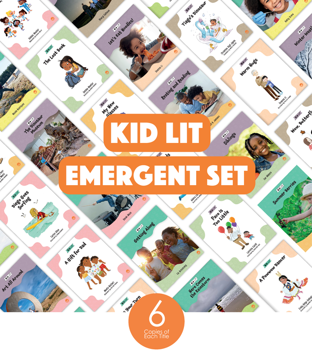 Kid Lit Emergent Set (6-Packs)