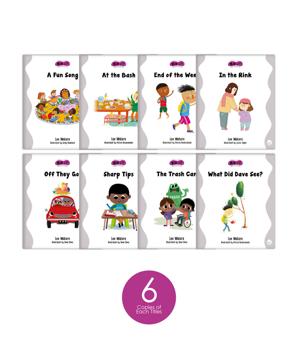 Kid Lit Decodables Beginner Fluent Set (6-Packs)