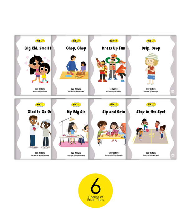 Kid Lit Decodables Early 1 Set (6-Packs)