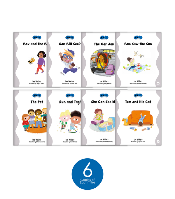 Kid Lit Decodables Emergent 2 Set (6-Packs)
