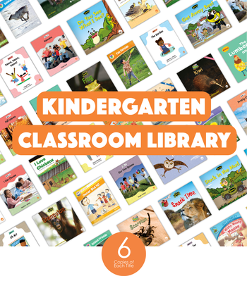 Kindergarten Classroom Library (6-Packs) from Various Series