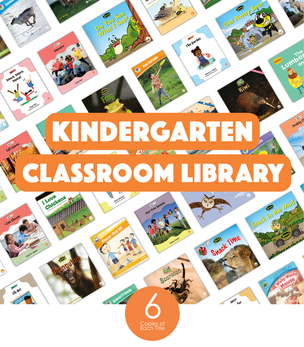 Kindergarten Classroom Library (6-Packs)