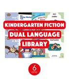 Kindergarten Fiction Dual Language Library (6-Packs)