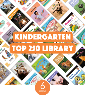 Kindergarten Top 250 Library (6-Packs) from Various Series