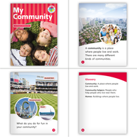 My Community Theme Set (6-Packs) with Big Book