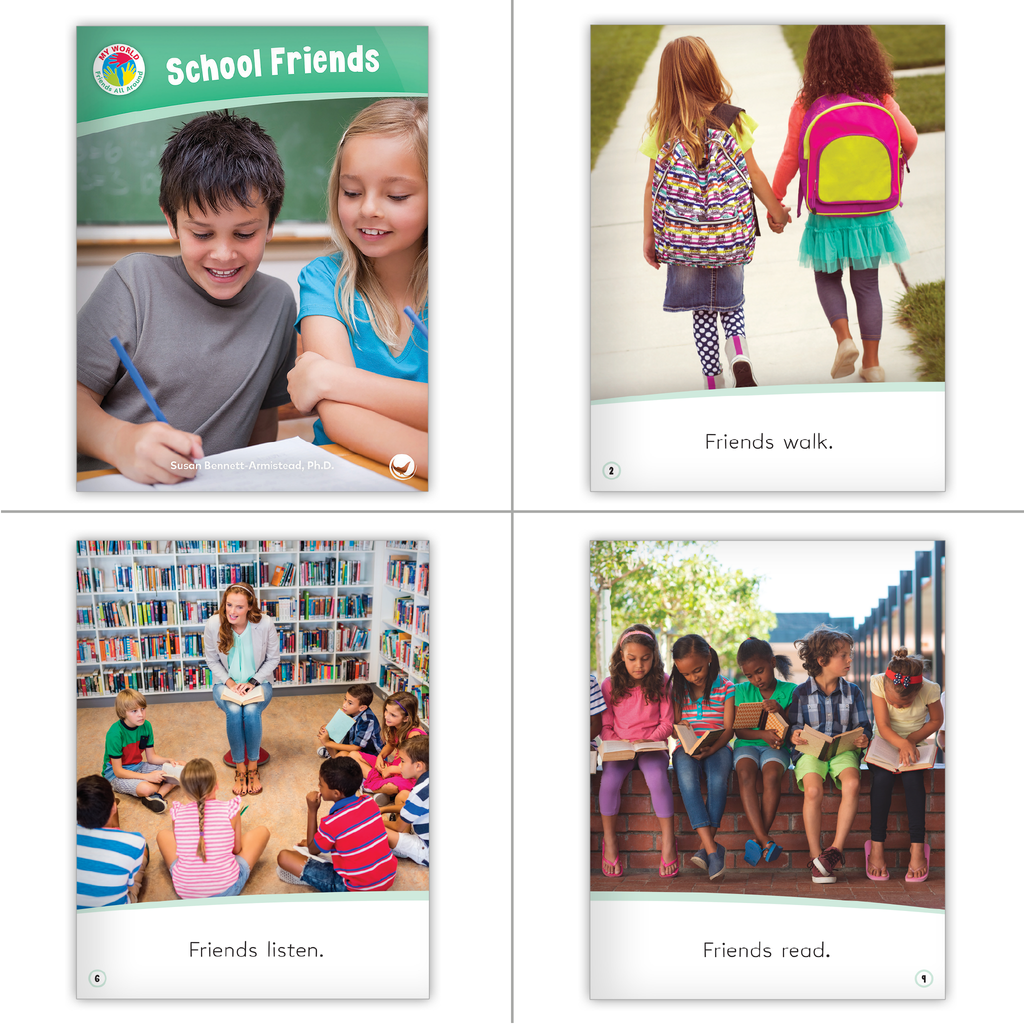 Grade R Theme Friends Friends All Around Theme Set - Hameray Publishing