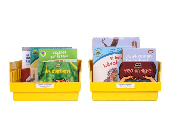 Spanish Kindergarten Classroom Library