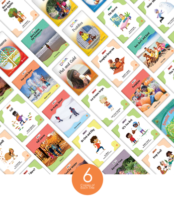 Seasons & Weather Kindergarten Theme Set (6-Packs) from Various Series
