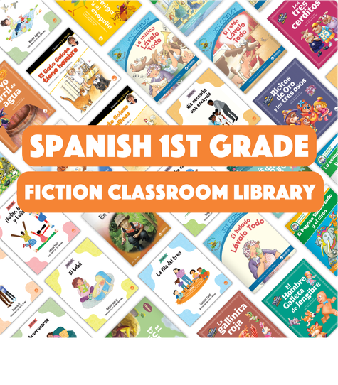 Spanish 1st Grade Fiction Classroom Library