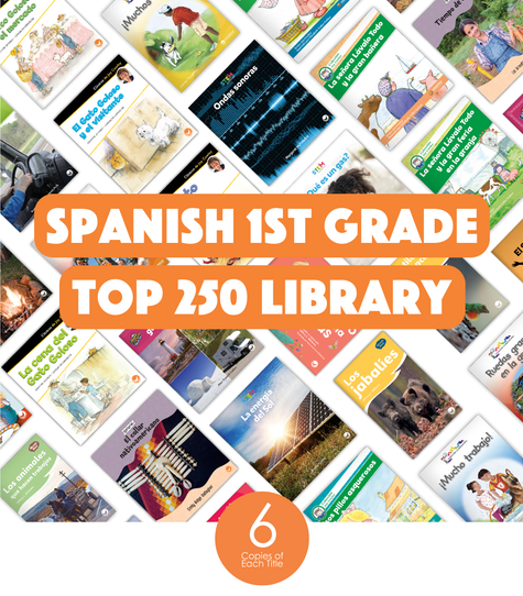 Spanish 1st Grade Top 250 Library (6-Packs)