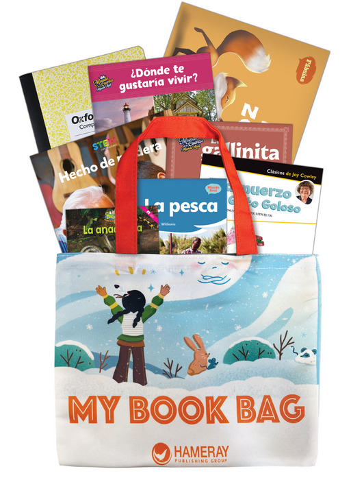 Spanish 1st Grade Take-Home Book Bag Class Set (20)