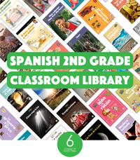 Spanish 2nd Grade Classroom Library (6-Packs)